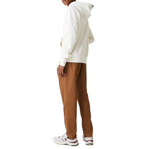 Felpa Uomo TH Monogram Bianco TOMMY HILFIGER- Francavilla Moda